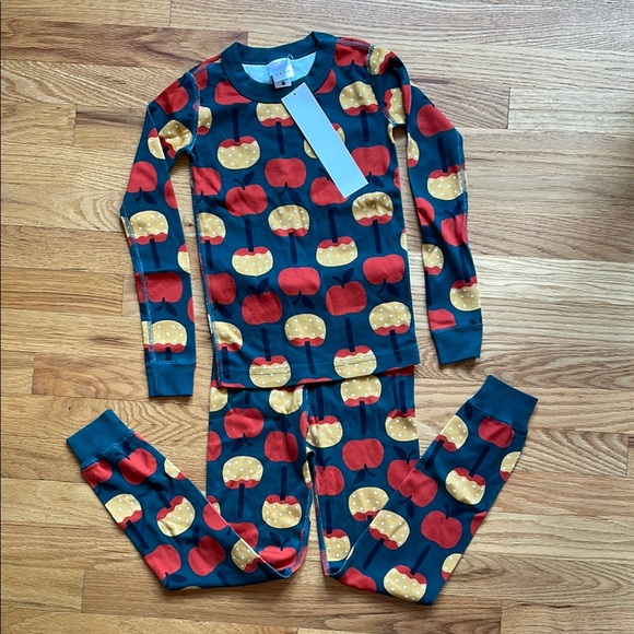 Hanna Andersson Other - Hanna Andersson - Candy Apples Long John Set